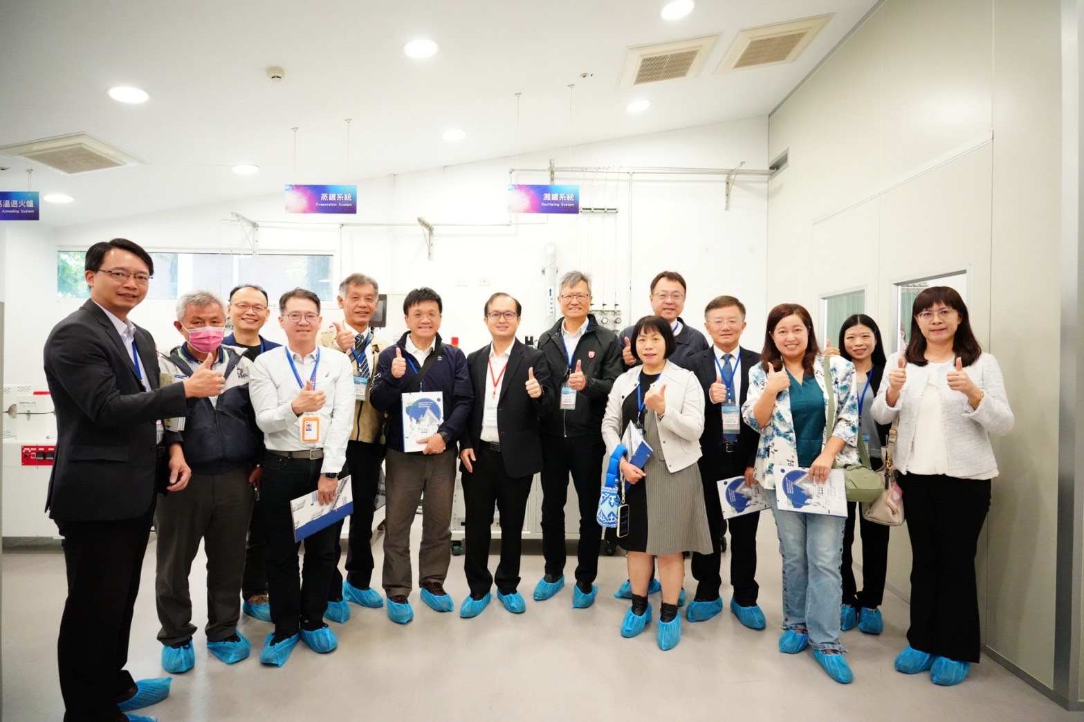 高中校長參訪活動現場